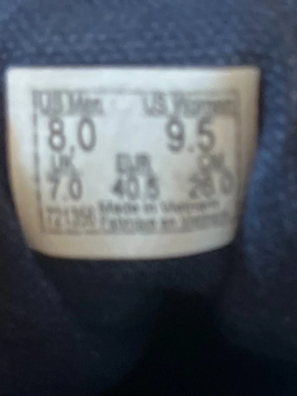 Vans Men's Old Skool Logo Flame Skate Shoes parisian night Size 8 / 9.5